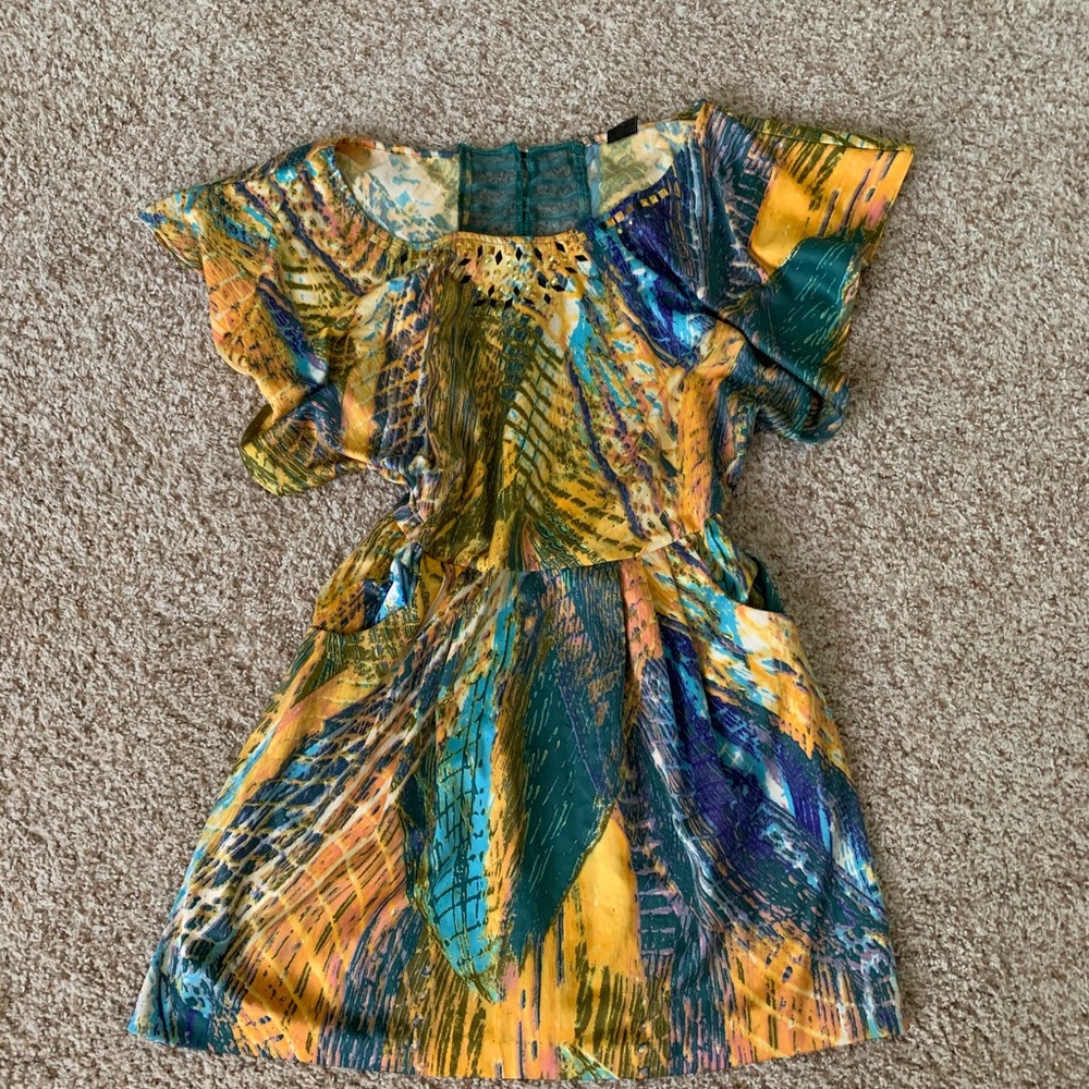 Free People Multicolor Mini Dress